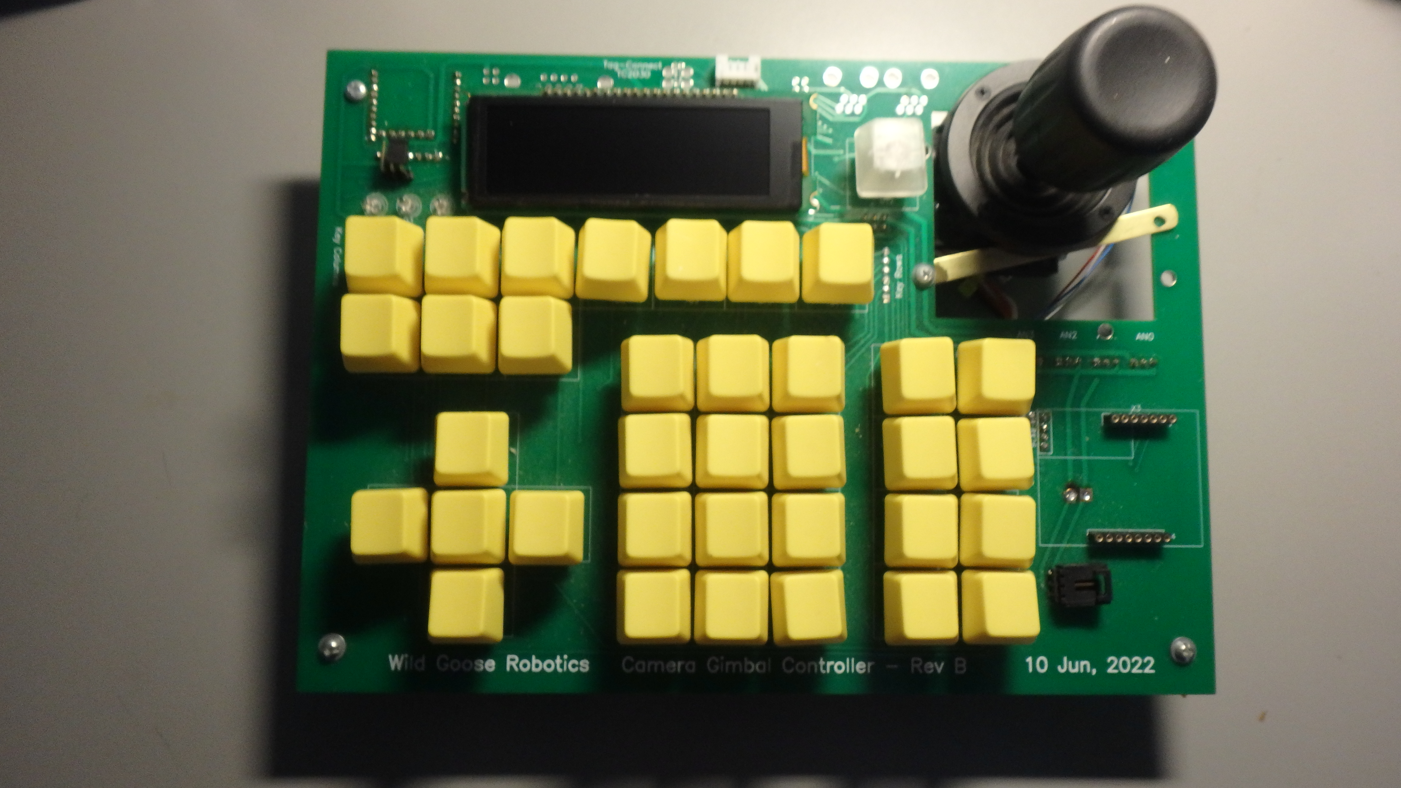 Joystick/Keyboard Base Station - Gimbal Controller